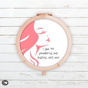 Funny Motivational Compact Mirrors